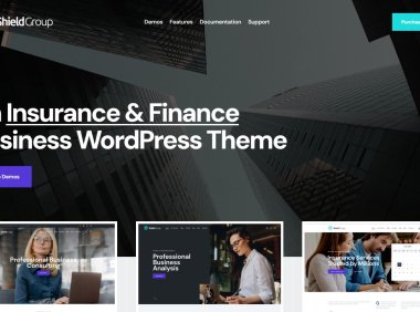 WordPress英文主题：ShieldGroup金融保险商业模板